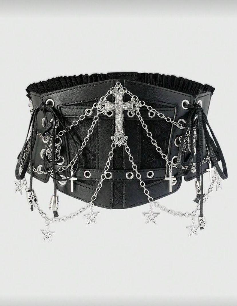 Cross Gothic Belt