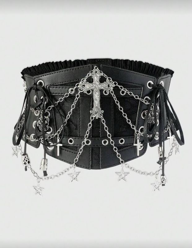 Cross Gothic Belt