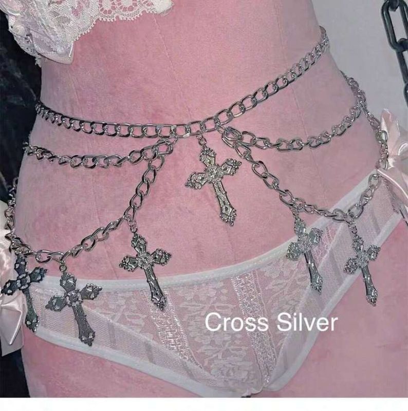 Cross Waist Chain