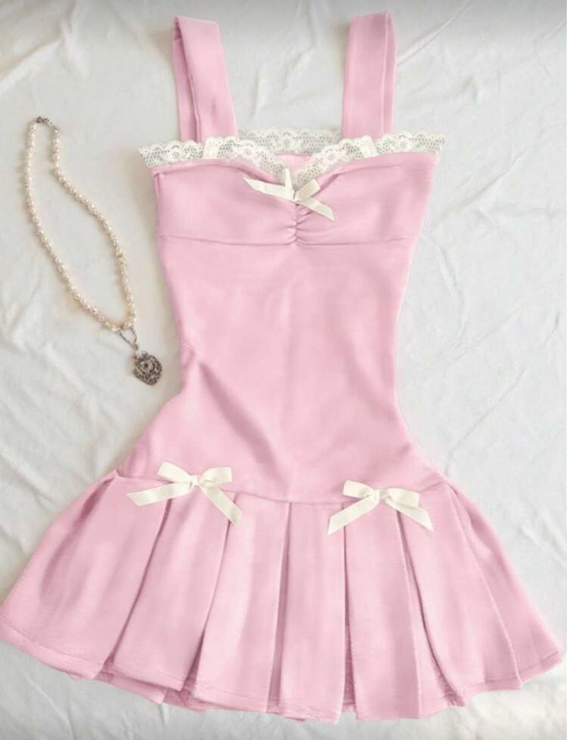 Pink Bow Dress