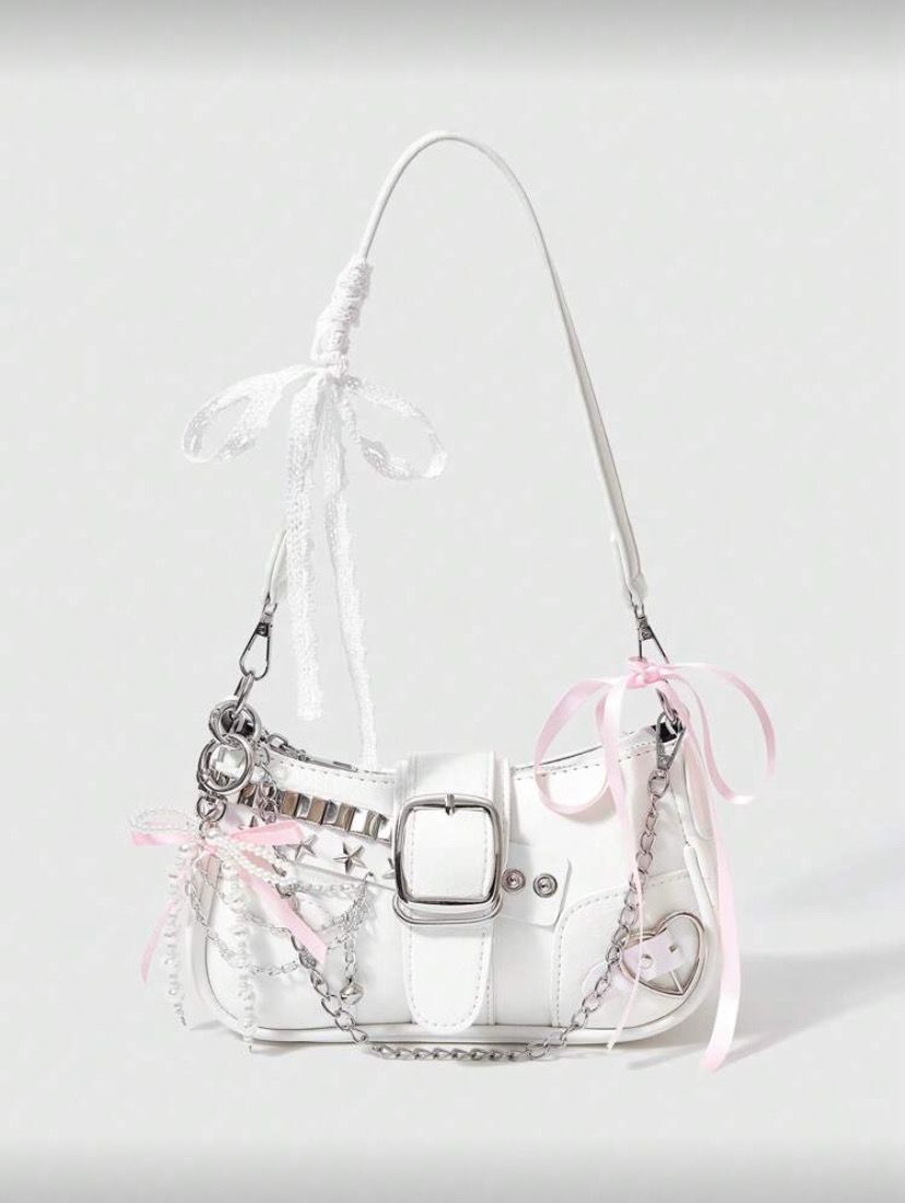 White Y2K Bag
