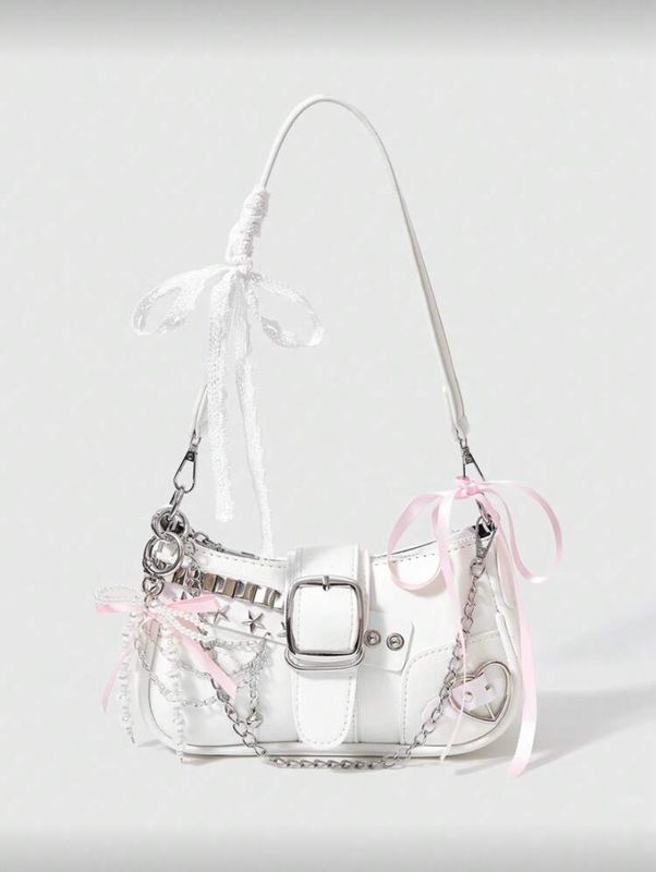 White Y2K Bag