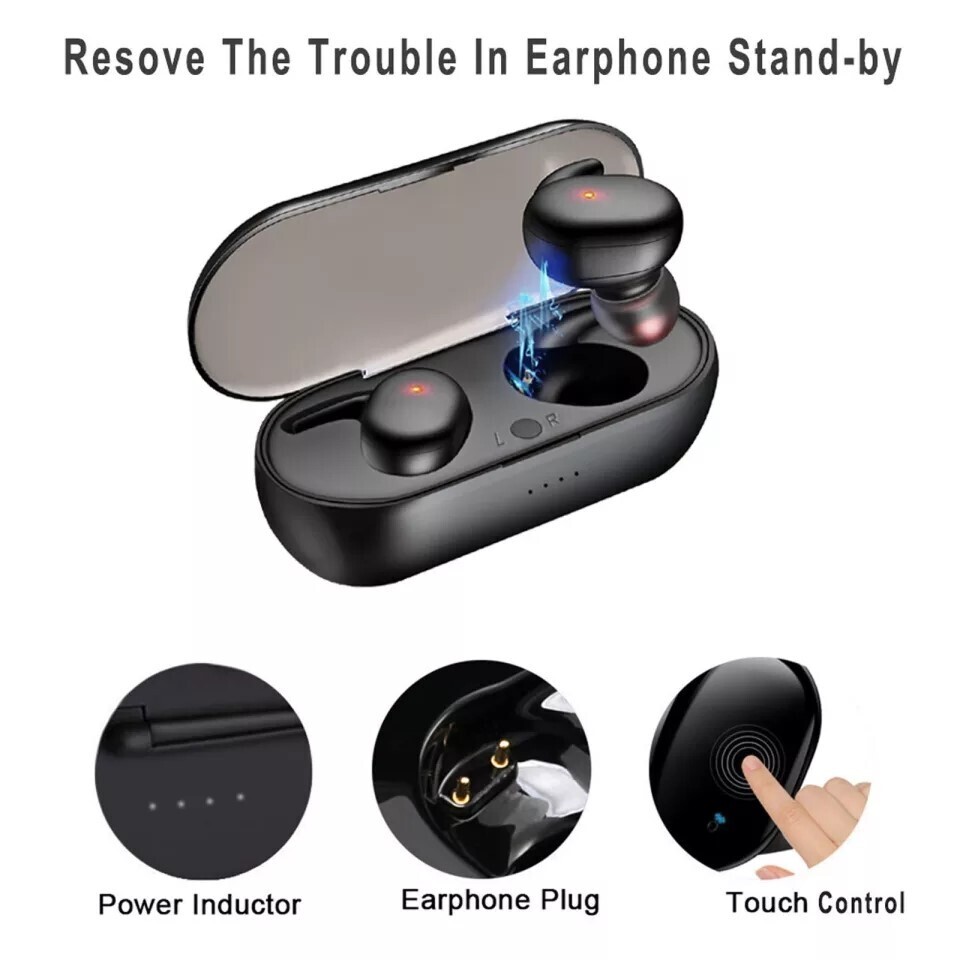 ​ Bluetooth 5.0 Earbuds True Wireless Headset