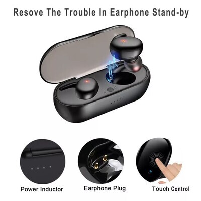​ Bluetooth 5.0 Earbuds True Wireless Headset