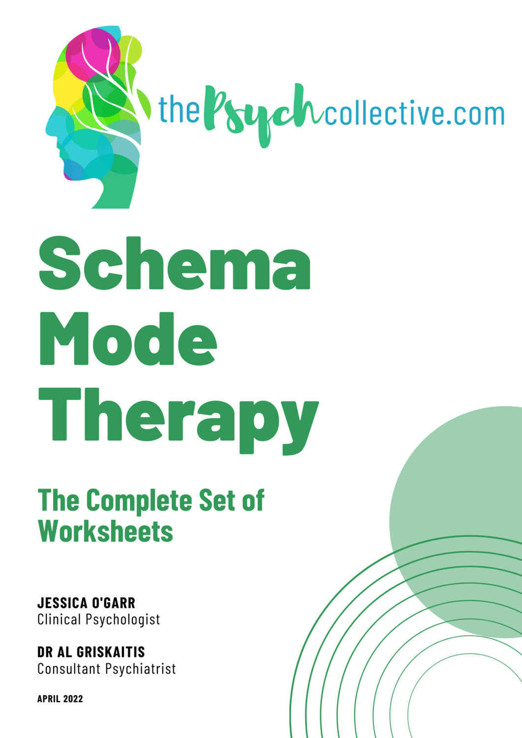 Schema Mode Therapy - The Complete Set of Worksheets