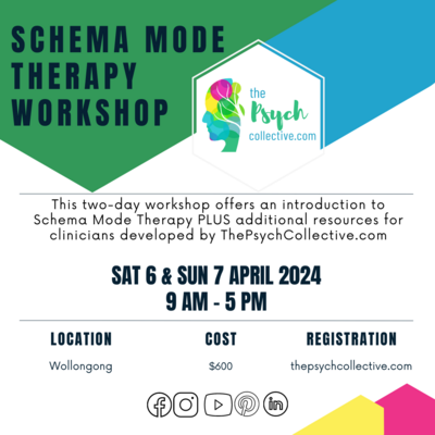 schema mode therapy workshop