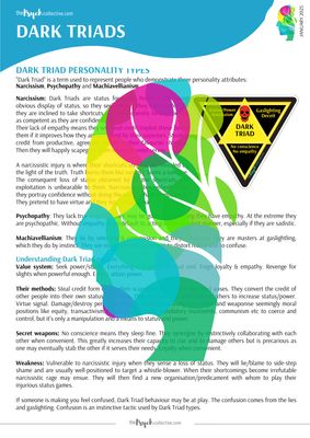 Dark Triad Handout