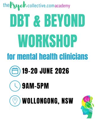 DBT and Beyond Workshop JUNE 2026