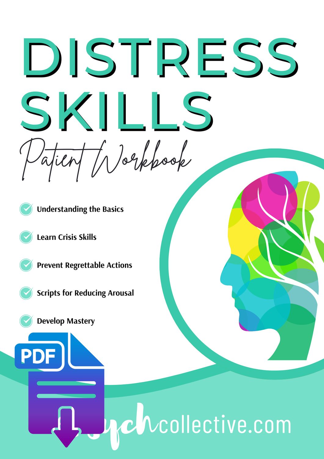 Distress Skills Workbook - Digital PDF