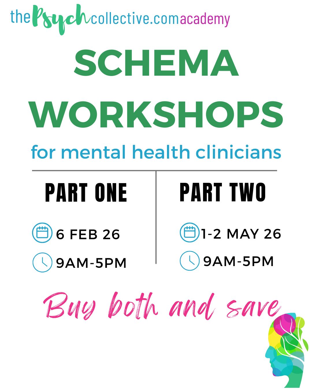 Schema Workshops - Part 1 & 2 - early 2026