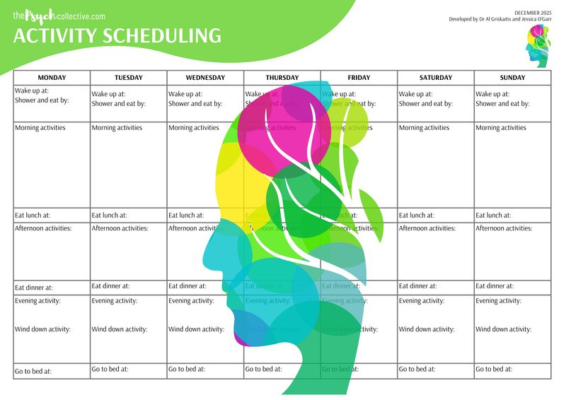 Activity Scheduling Activity Scheduling
