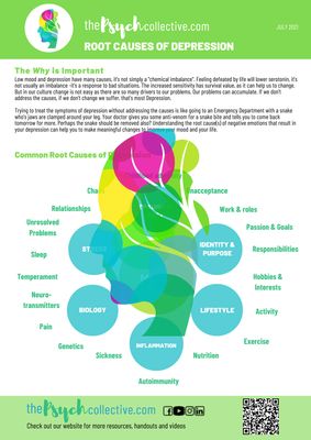 Root Cause of Depression Root Cause of Depression