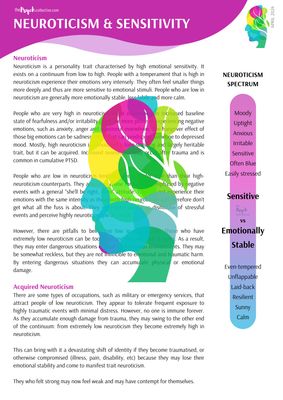 Neuroticism and Sensitivity Handout