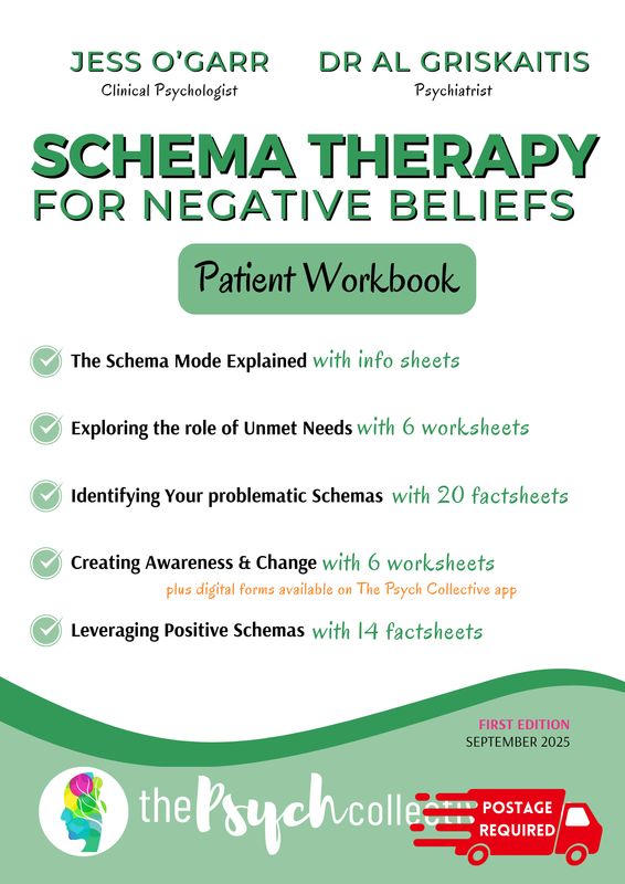 Schema Therapy Patient Workbook - HARD COPY