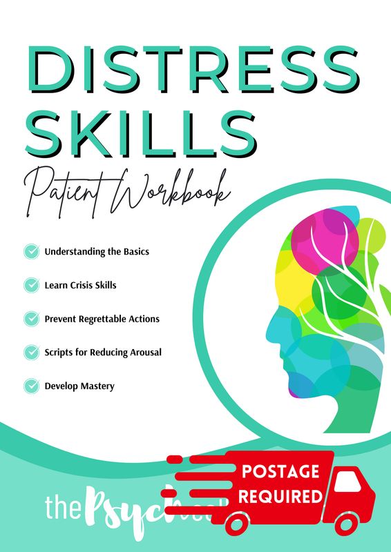 Distress Skills Patient Workbook - HARD COPY