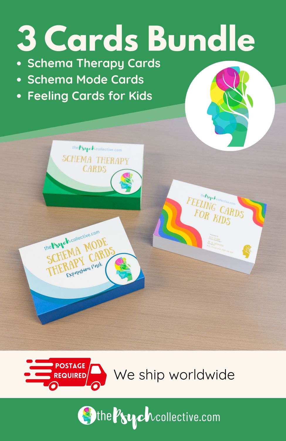 3 Cards Bundle - Schema, Mode & Feeling Cards 3 Cards Bundle - Schema, Mode & Feeling Cards