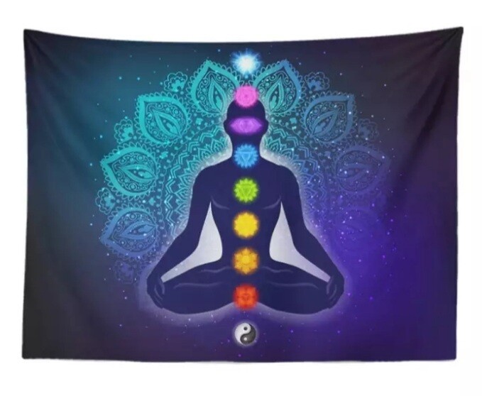 Mandala Indian Wall Hanging /Chakara Male