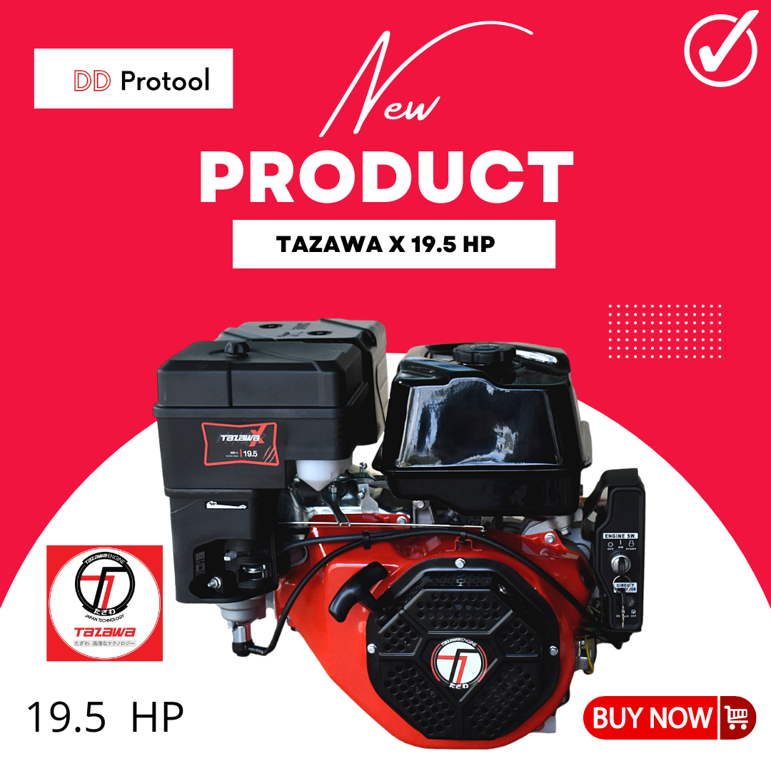 เครื่องยนต์เบนซิล TAZAWA X TX500V 19.5HP