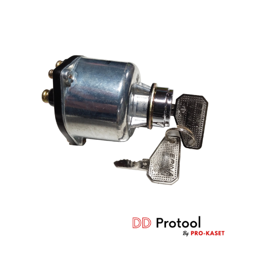 สวิทซ์กุญแจ สตาร์ทเครื่อง 3 สูบ 4 สูบ แบบมีหัวเผา Starter Switch  ยี่ห้อ EPINA DENKI SS 54-3 EN5130000 กุญแจสตาร์ท