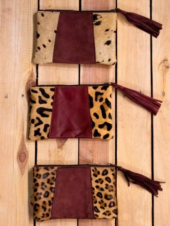 Monedero tarjetero Animal Print