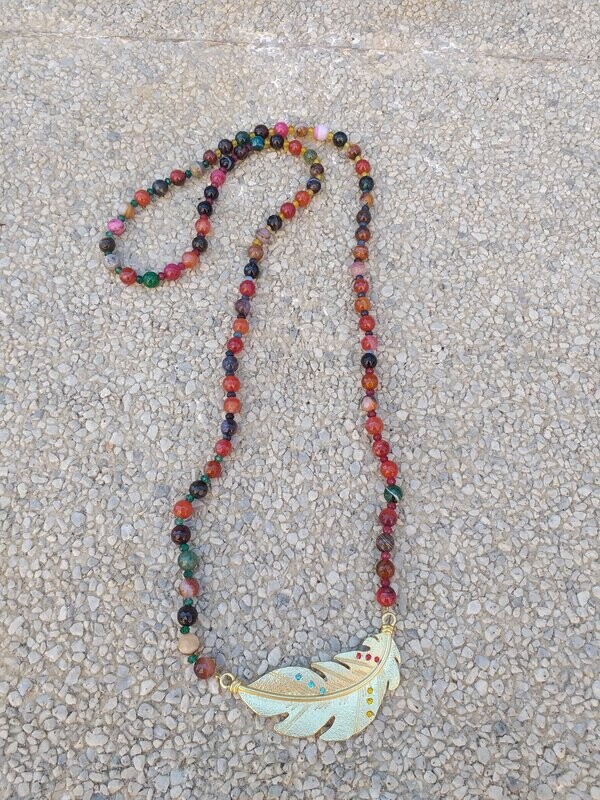 Collar hoja