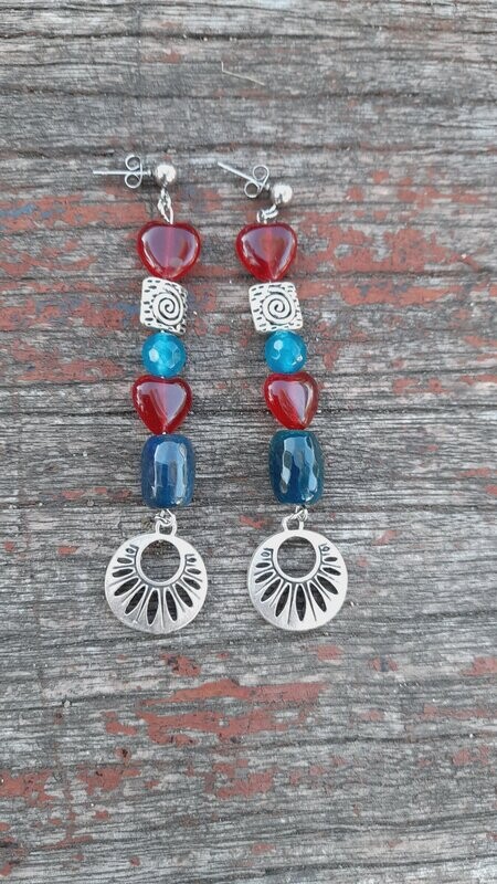 Pendientes corazones