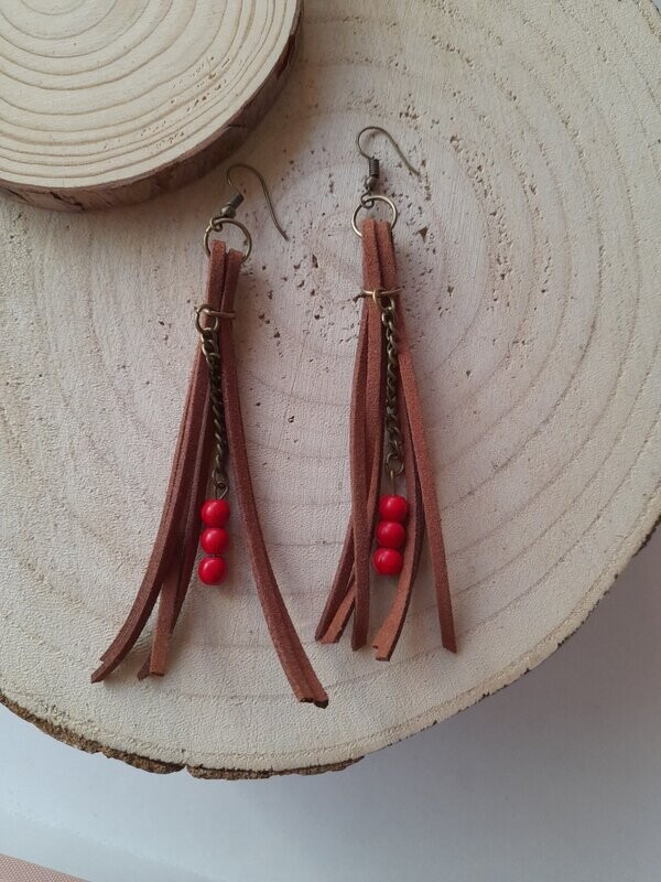Pendientes hippies