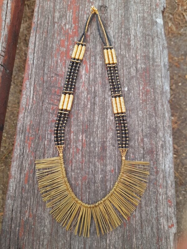 Collar Tibetano dorado Collar Tibetano dorado