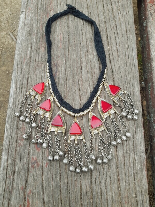 Collar afgano Rojo Collar afgano Rojo
