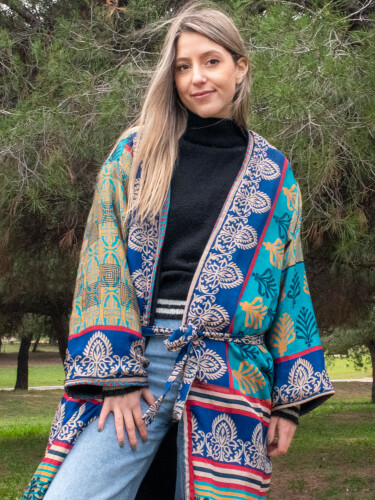 Kimono Long Sareelar