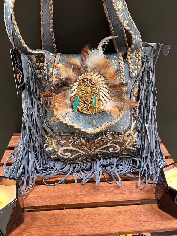 Bolso de piel indi Bolso de piel indi