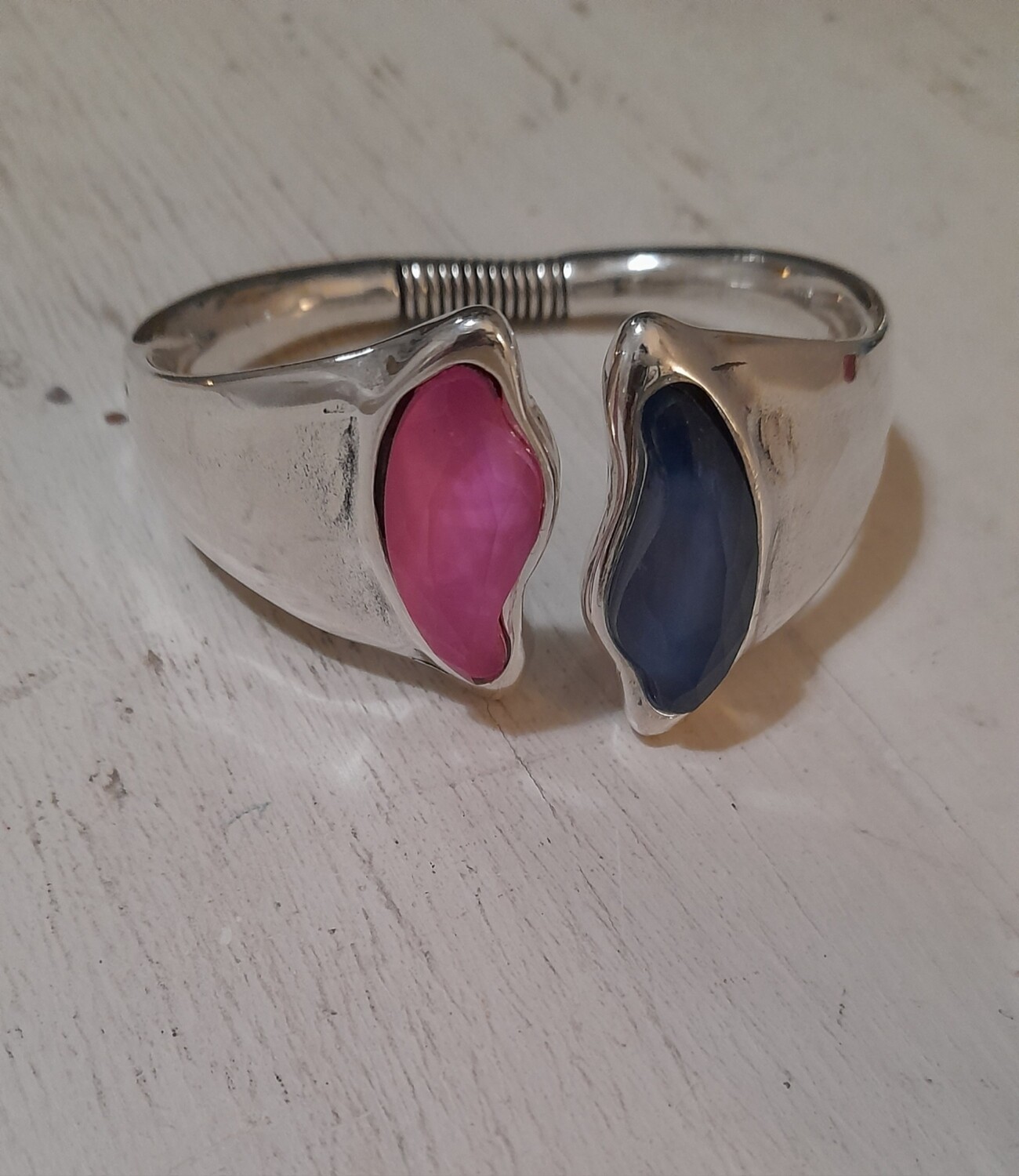 Pulsera doble cristal