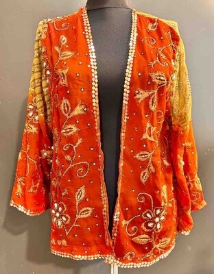 Kimono Joya Marrón y Naranja
