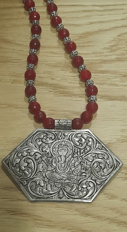 Collar medallón Ganesa
