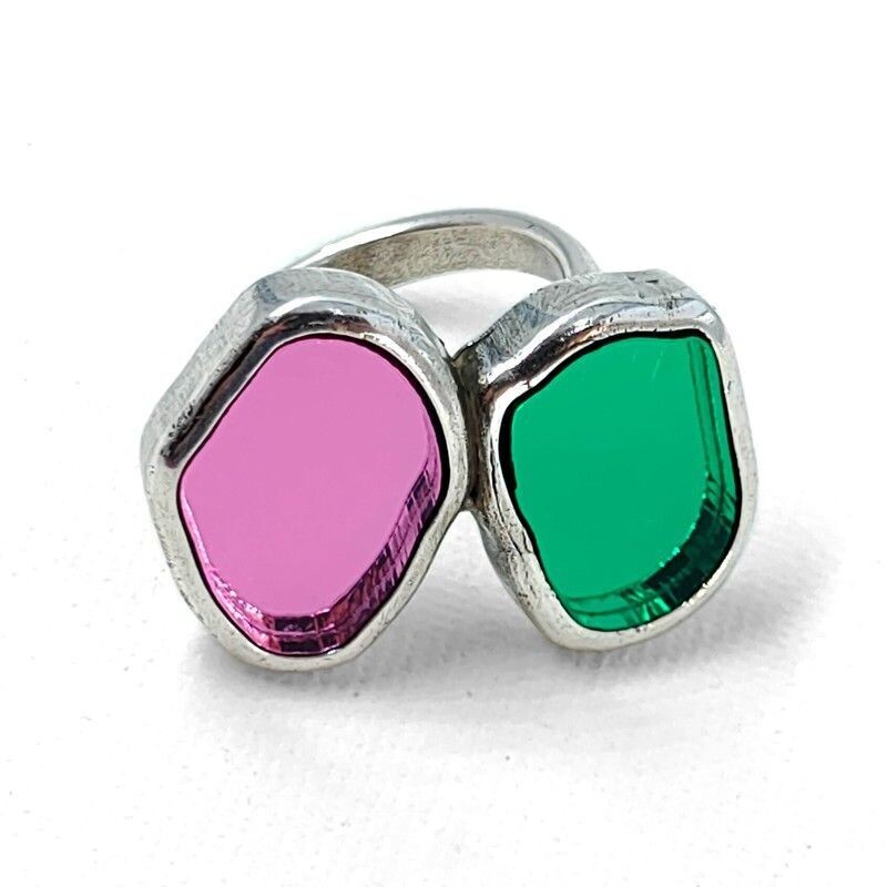 ANILLO DOBLE CRISTAL