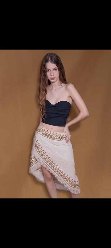 Falda Pocahontas Beige
