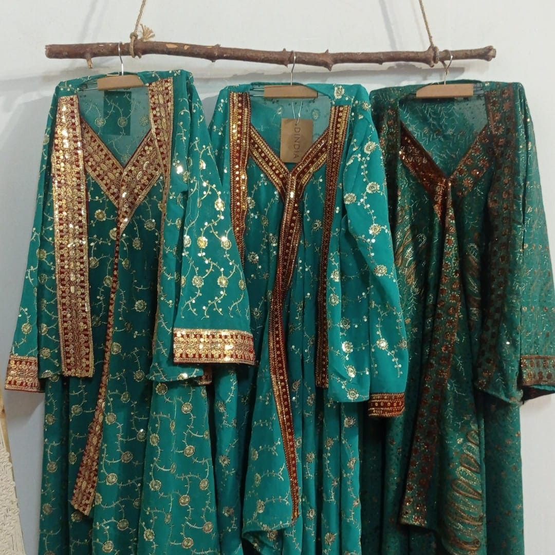 Conjunto kimono y vestido Rhin