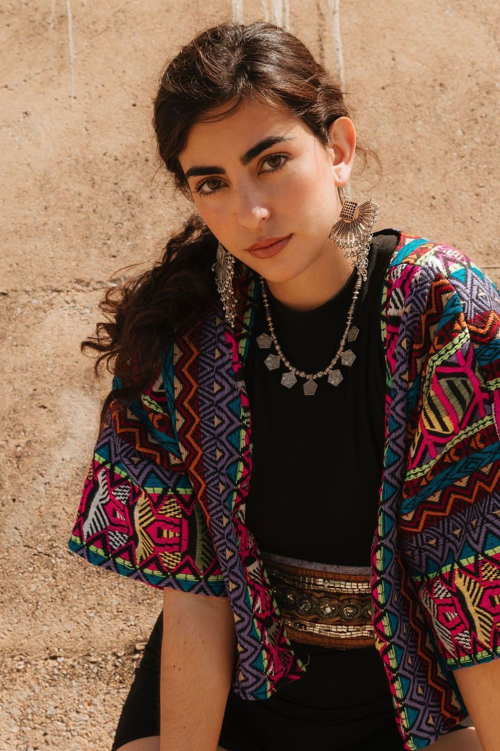Kimono Aguayo corto