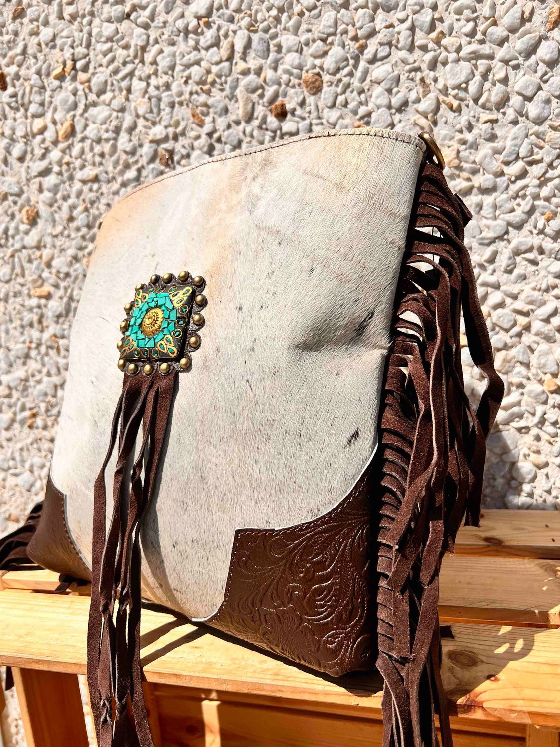 Bandolera de piel