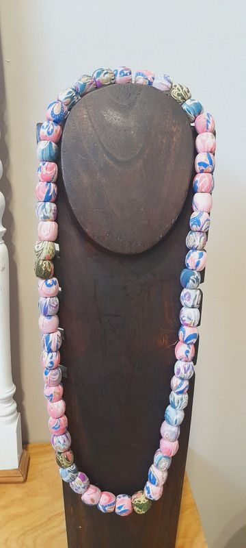 Collar de seda multi 1