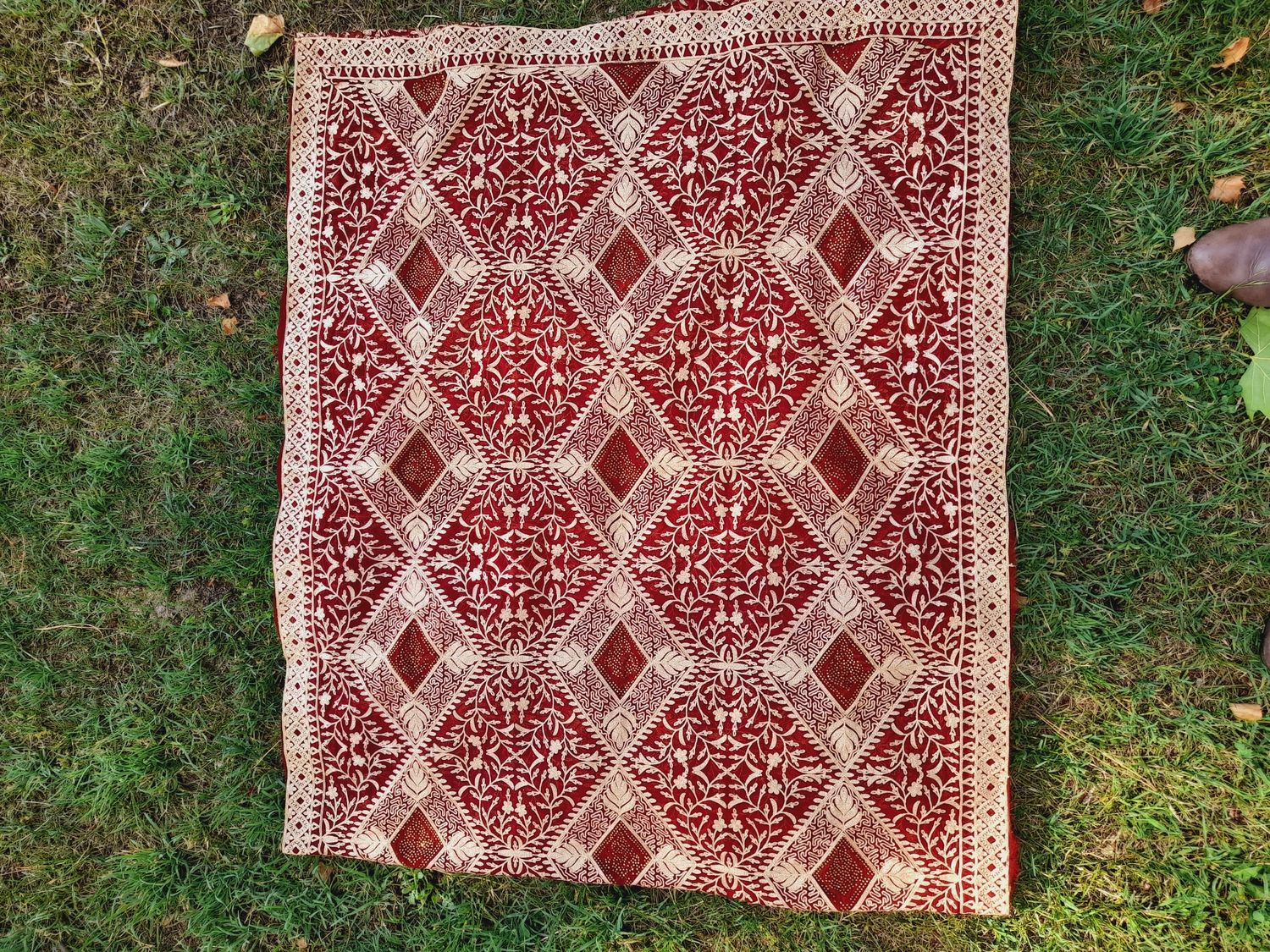 Dupatta Rhin dorada