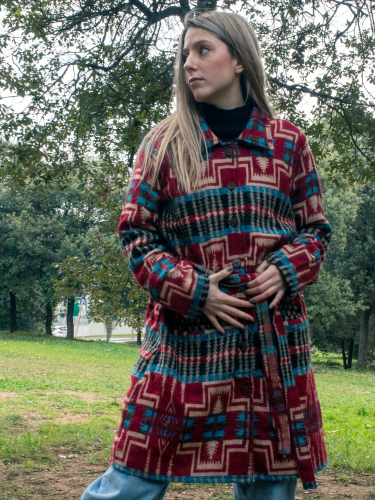 Gabardina Shawli Midi