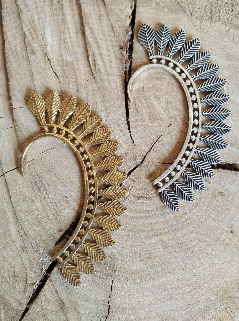 Earcuff mini plumas