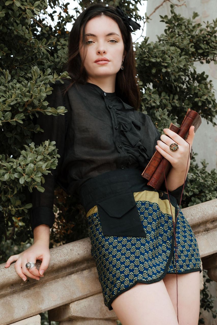 Falda Hook Saree