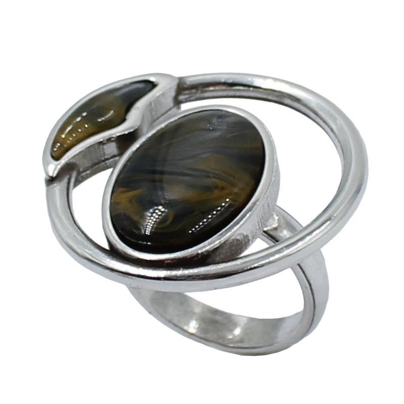 Anillo diseño cristal