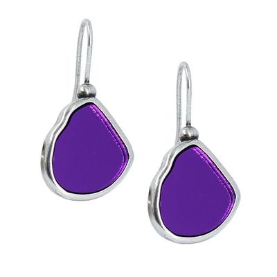 PENDIENTES CON CRISTAL PLANO PENDIENTES CON CRISTAL PLANO