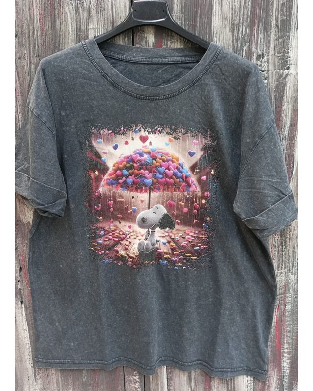 Camiseta Snoopy paraguas