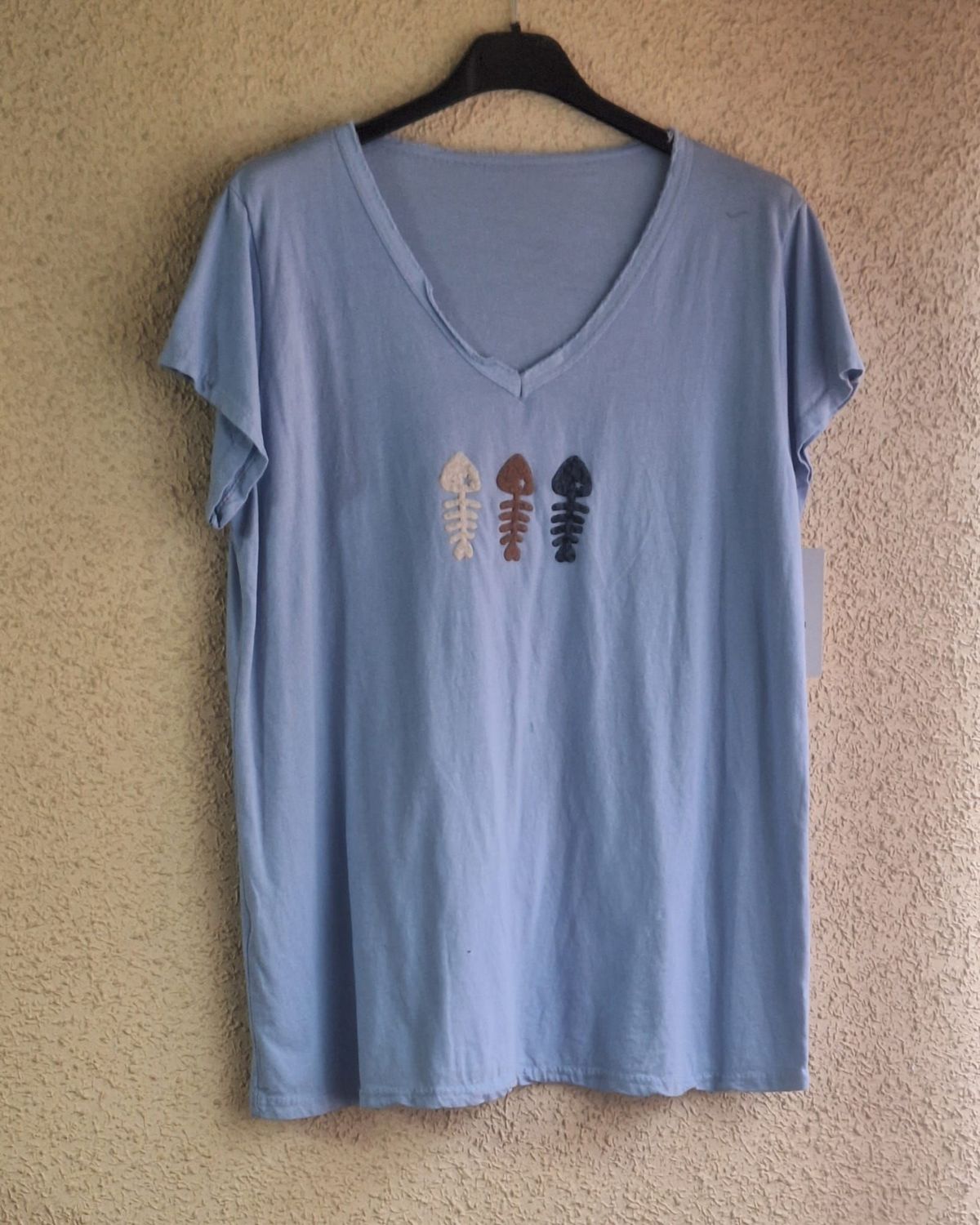 Camiseta Raspitas Azul