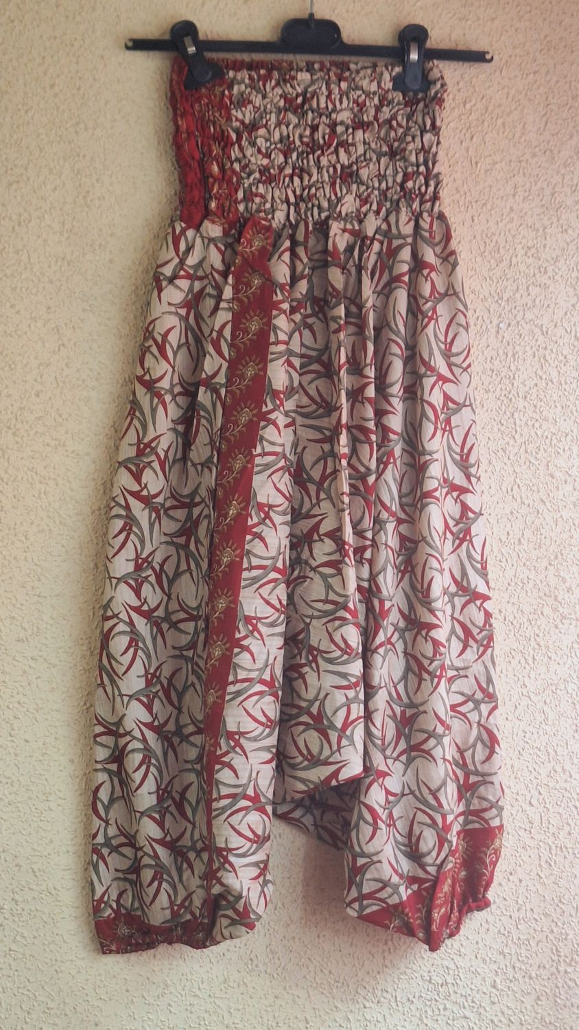 Pantalón afgano tierra