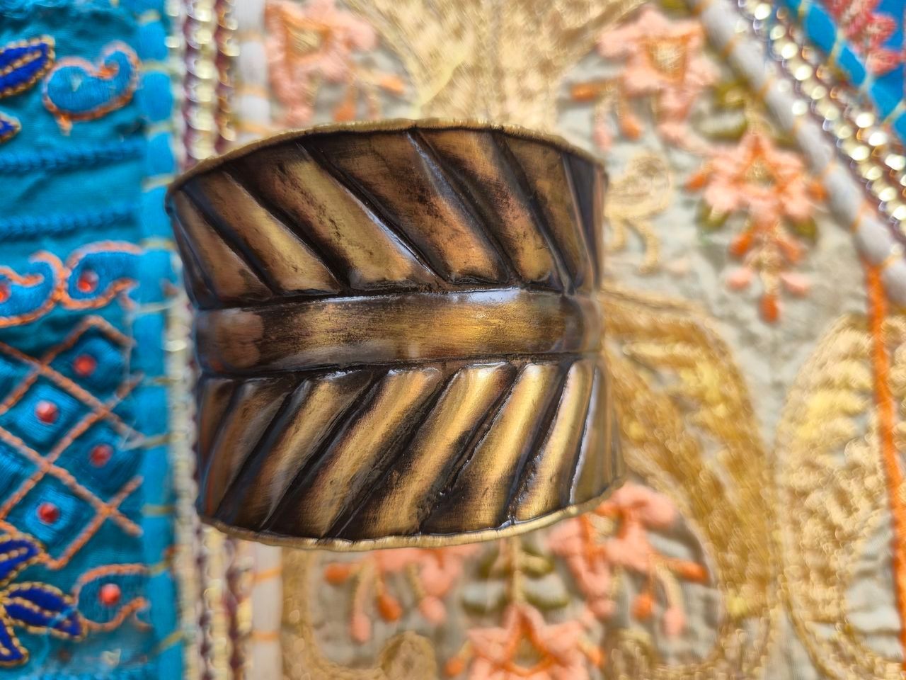 Brazalete Hoja Brass